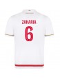 AS Monaco Denis Zakaria #6 Replika Hemmakläder 2025-26 Kortärmad